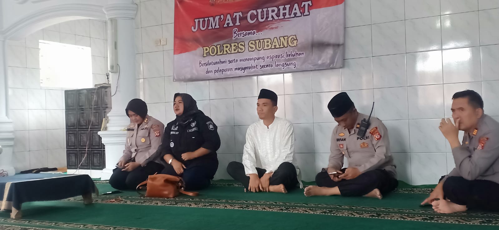 Program Jum'at Curhat Bersama Kapolres Subang